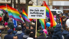 Cottbuser demonstrieren für Toleranz