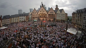 Eintracht-Triumph wird zelebriert