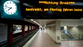 Dienstag wieder Streik bei Bahnen und Kitas