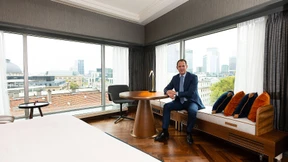 Zimmer mit Instagram-Sofa