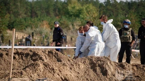 Massengrab in Lyman entdeckt