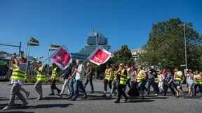 Der Organisationsgrad der Arbeitnehmer sinkt