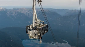 Neue Zugspitzbahn schwer beschädigt