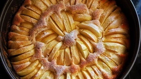 Gut im Kuchen und in der Sauce