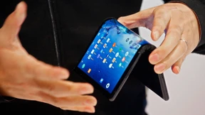 Bildschirme zum Knicken und Falten