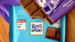 Schokoladenquadrat von Ritter Sport bleibt als Marke geschützt
