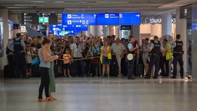Chaos am Frankfurter Flughafen