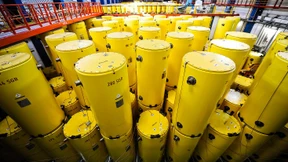 Atomtransport mit Autofähren