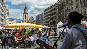 Grüne Soße mit Musik