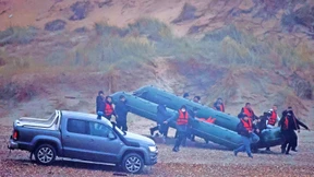 „Wir sichern die Grenze für die Briten“