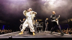 Wenn die Band mitten im Publikum spielt