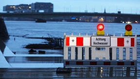 Warten auf die Wassermassen