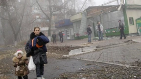 Artillerie-Gefechte um Donezk