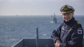 Erste Frau führt Kampfverband der Deutschen Marine