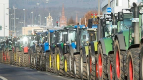 Mit Tausend Traktoren gegen Agrarpolitik