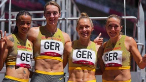 Deutsche Staffelfrauen auf Medaillenkurs