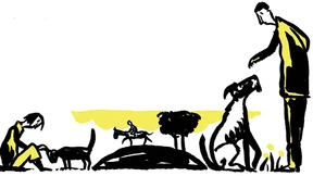 Mit dem Gewehr auf den Friedhof