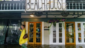 Hurrikan Barry kündigt sich an