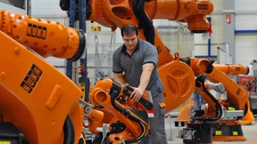 Kuka legt nach Zahlen zu