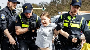 Greta Thunberg nach Festnahmen zufrieden