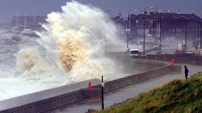 Sturmtief fegt über Großbritannien