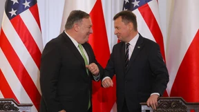 Pompeo zu Gesprächen in Polen angekommen