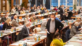 Trauung eines ungleichen Paares