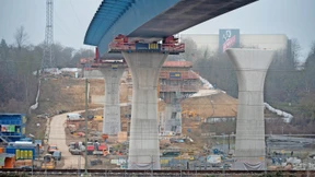 Viele marode Autobahnbrücken in Hessen