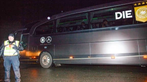 Spieler schon auf dem Heimweg