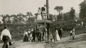 Sie arbeitete bis zum letzten Bild