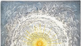 Einen Punkt sah ich, der strahlte Licht