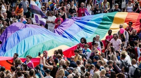 Rechte Störer beim ersten CSD in Weißenfels