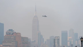 Rauchschwaden ziehen bis nach New York