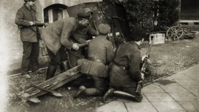 Französische Truppen in Darmstadt und Mannheim