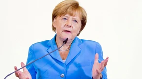 Kanzlerin Merkel spricht vor dem EU-Parlament