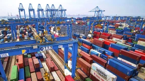 Selbst die Häfen sind im Lockdown