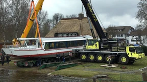CO2-neutrales Schiff auf dem Essener Baldeneysee