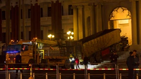 Lastwagen rammt Präsidentenpalast in Taipeh