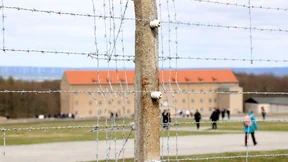 Sie wollen mit Palästinensertuch in Buchenwald provozieren