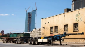 Der neue Turm der Europäischen Zentralbank