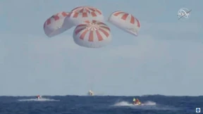 SpaceX-Raumkapsel sicher gelandet