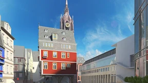 Am Stadthaus hängt alles