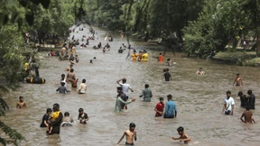 Extreme Hitzewelle in Pakistan