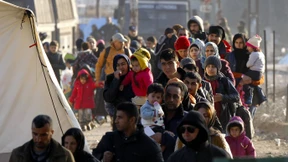 Griechenland räumt Flüchtlingslager an mazedonischer Grenze