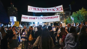 Großdemonstration von Befürwortern der Justizreform