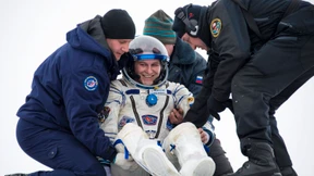 Sojus-Kapsel bringt Raumfahrer sicher auf die Erde