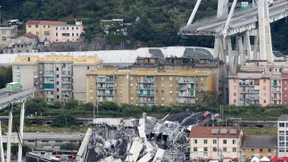 Genua gedenkt der Opfer des Brückeneinsturzes