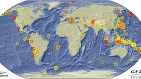 Rumpeln in großer Tiefe