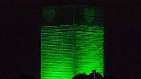 Gedenken an Opfer des Brandes