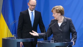 Merkel lobt Reformen in der Ukraine